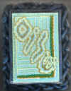 Shalom green ceramic frame.jpg (75048 bytes)